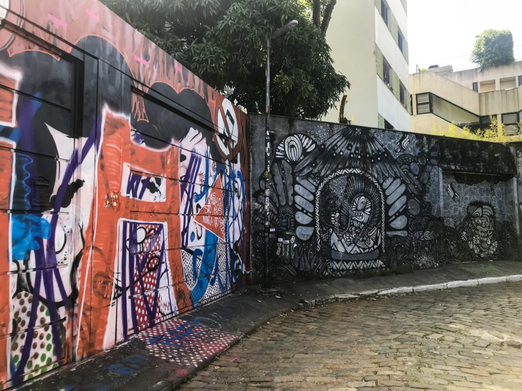Brésil Brazil Sao Paolo Vila Madalena street art