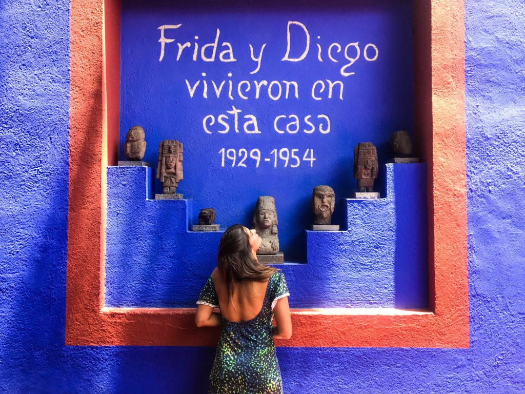 Mexico City Mexique Quartier Coyacan Frida Khalo Museum Diego Riviera